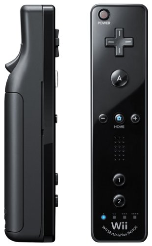 wii console black